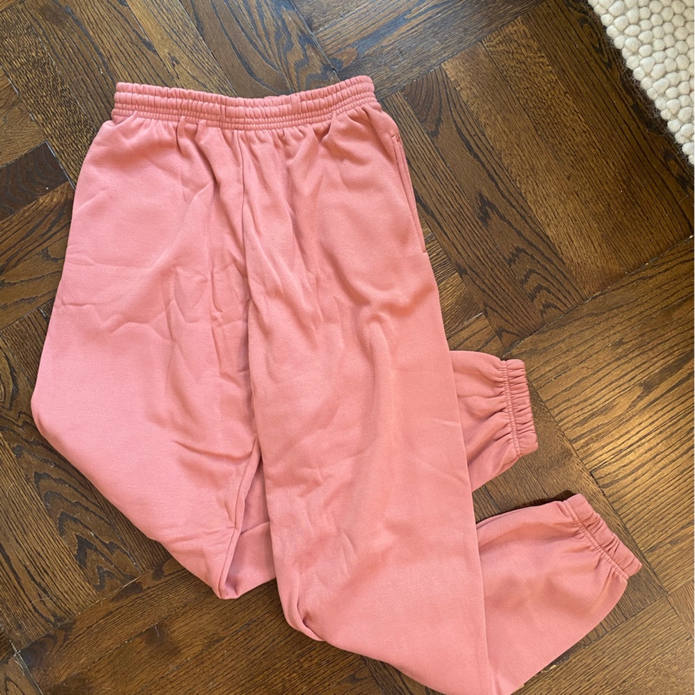 Dusty Pink Nasty Gal Sweatpants- New- Sizes Small and Large